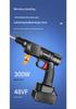 Kit di Lavaggio Auto Portatile ad Alta Pressione Senza Fili con Pistola a Spruzzo a Batteria al Litio Ricaricabile