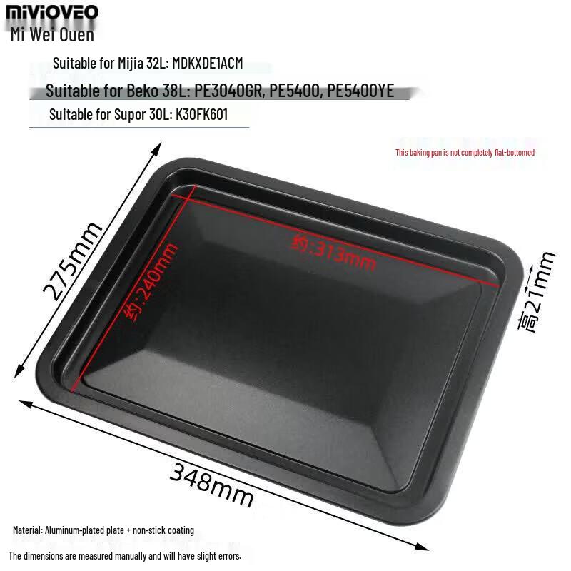 ZISIZ Non-stick Carbon Steel Baking Pan
