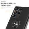 For Samsung Galaxy S24 Ultra Cell Phone Case Anti-scratch Ring Kickstand Back Shell