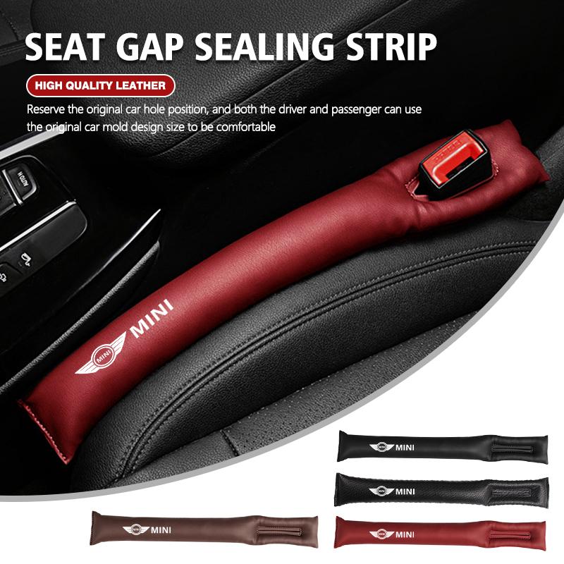 Car Seat Gap Filler Side Seam Plug Leak-proof Strip Padding For MINI Cooper R53 R52 R50 One JCW Clubman Countryman WORKS