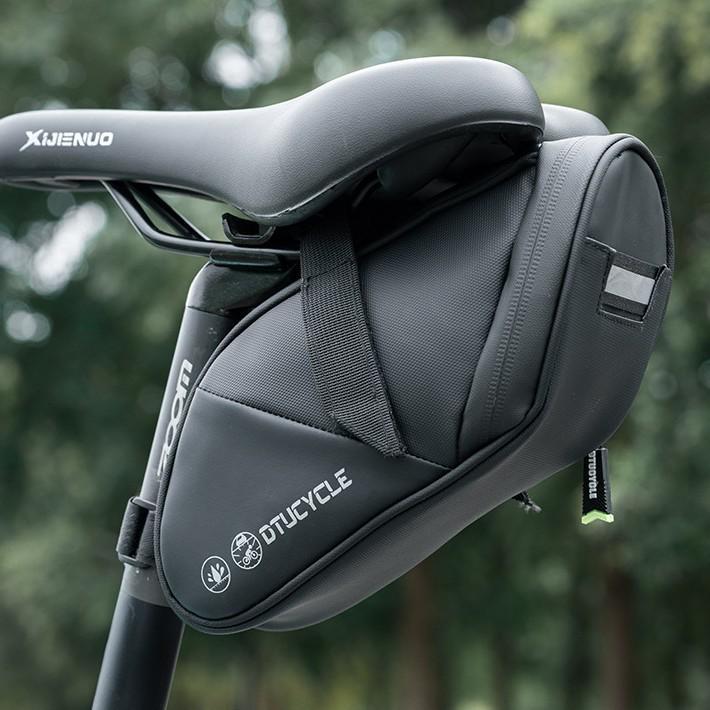 Water-Resistant Portable Saddle Bag for Road and Mountain Bikes