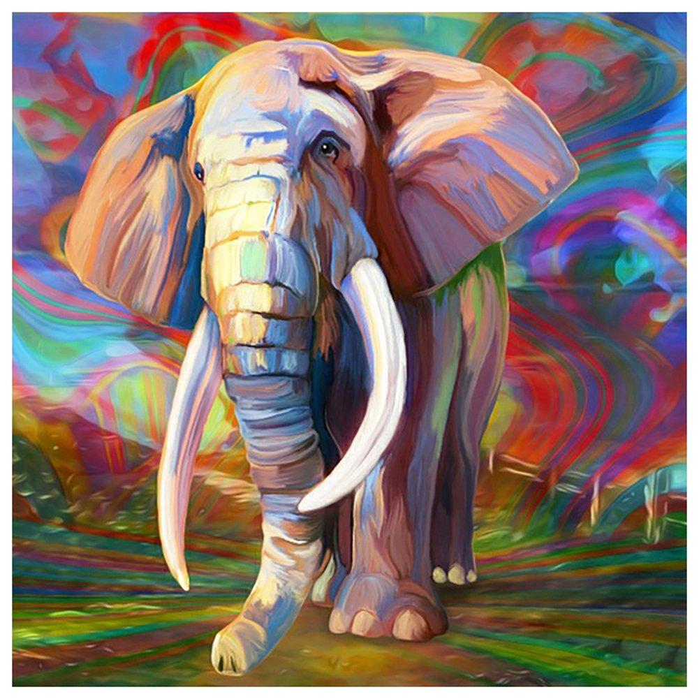 5D-Diamantmalerei zum Selbermachen, voller Bohrer, Tier, Wolf, Elefant, Diamant-Stickerei, Mosaik-Kunst, Bild, Koala, Kreuzstich, Heimdekoration