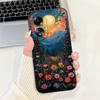 For Oppo A58 4G Case CPH2577 Silicone Cute Cat Fashion Butterfly Flower Love Painted Shockproof Cover For Oppo A58 4G Phone Case