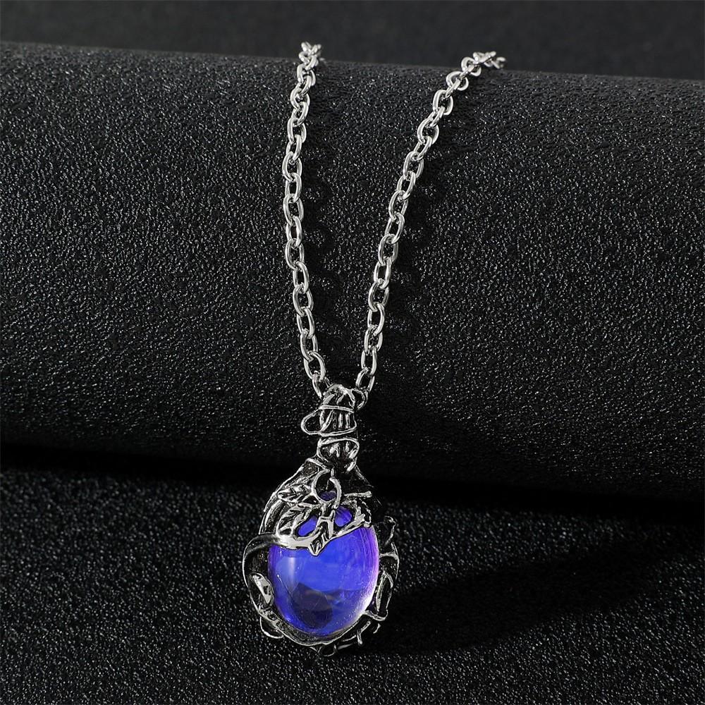 Mondlicht Wassertropfen Halskette, Vintage Schmuck, magische Accessoires, Geheimnis, Design Sinn, Hexe, Gothic, Ast, Choker Für Frauen Mann