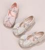 Sweet Baby Girls Spring/SummerPopular Crystal Cute Bow Flat Shiny Catwalk Princess Shoes Kids Lightweight Soft Children Toddler