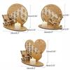 Christmas Memorial Candle Holder Rocking Chair Ornament LED Candle Tealight DIY