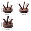 Natürliches Holz Sport Sammlerstück Regal Kristallkugel Halter Ständer Zum Präsentieren Baseball Softbälle Medaillen Im Büro