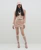 Untage Rib Waist Mini Knit Skirt (Pink)_Utw-Sc02