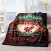 Liverpool Fc Customize Your Name Blanket Lightweight Customizable Blanket Soft Cozy For Office Home Decor Bed Couch Allseason Use