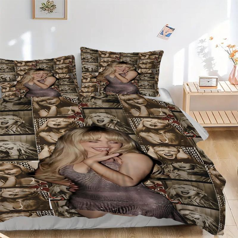 3Pcs Golden Hair Dream Bedding Sets For All Sizes New 3D Printed Bed Cover Comforter Duvet Cover Pillowcase Bedroom Decoration