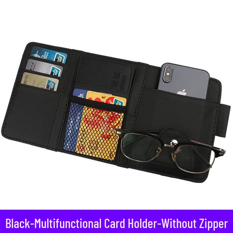 

Організатор-кліпса на сонцезахисний козирок - Сумка для зберігання та декоративна накладка