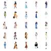 50 Pictures of Cute Girls' Various Outfit Stickers for Casual Ins Feng Forest Style Outfits Without Repeating Stickers