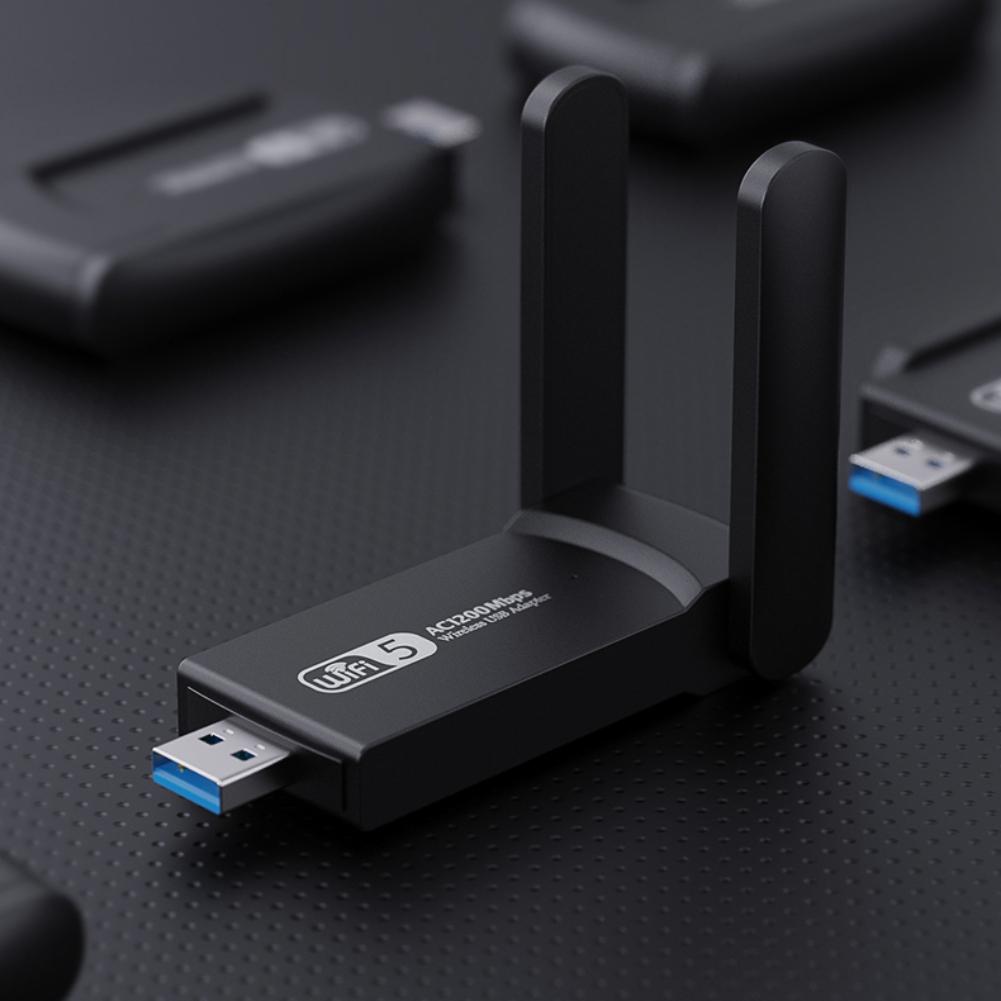 USB3.0 Connector 1200M 2.4GHz & 5.8GHz Dual Frequency Wireless USB Network Card Adapter