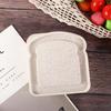 Shape Moisture-proof With Lid Sandwich Storage Case Dessert Container Toast Box Bread Container
