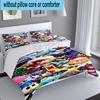 3PCS Brawl Game Bedding Set,Including 1pc Duvet Cover And 2pcs Pillowcases Perfect for Bedroom, Dormitory, Large size Fan Christmas gift