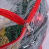 PVC Transparent Christmas Wreath Storage Bag