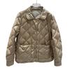 Autumn and Winter Small Lapel Collar Fashion Rhombus Grid Pressed Glue Short Double-sided Wear White Duck Down Jacket Women's Winter Coat
