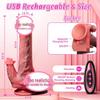 Cross-Border Triple-Tongue Vibration Suction Cup Adult Toy for Women