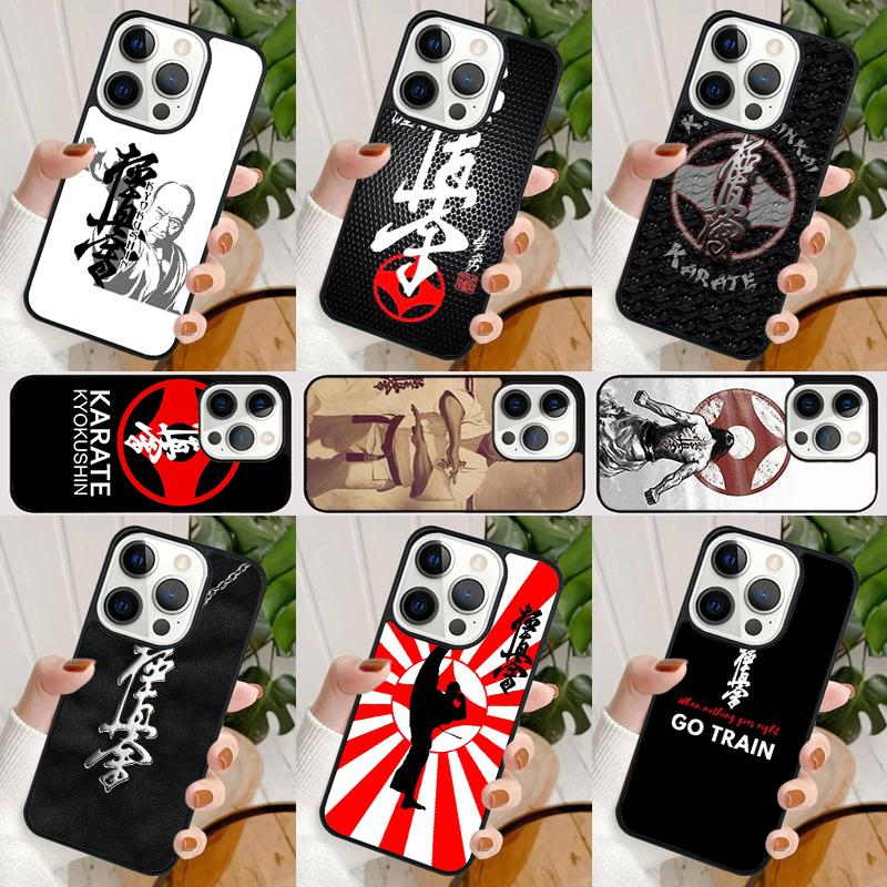 Oyama Kyokushin Karate Phone Case For iPhone 17 Air 16 15 14 Max Plus 11 12 13 Pro Max Phone Cover coque