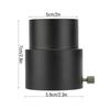 2inch Durable Telescope Eyepiece 40mm Extension Tube M48 Thread Adapter Black