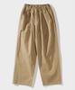 FFEFF STUDIO Bio Cotton Long Elastic Waist Pants (Beige)