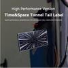 1Pc 3D Aluminum Highland Time Space Tunnel Logo Car Rear Trunk Badge Emblem Decals Sticker