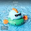 2Pack infant Bath Toys, Amphibious WindUp Water & Land creature Sprinkler, ABS
