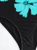 Sommer Damen Blumen Digitaldruck Einteiler Badeanzug
