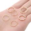 Creative Open Copper Ring Base for DIY Fashion Ring Making