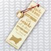 Clumber Spaniel – Dog bookmark, personalized bookmark – Design 01 | Art-Dog