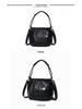 Genuine Leather Textured Women's Handbag - Small, Handheld, Crossbody, Free Shipping