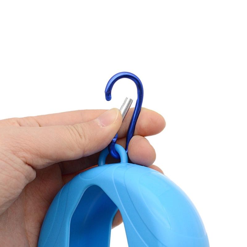 Flexible Rolls Up Snorkel Silicone Folding Snorkel with Compacts Storage Case Freediving & Snorkeling Snorkel Easy Use