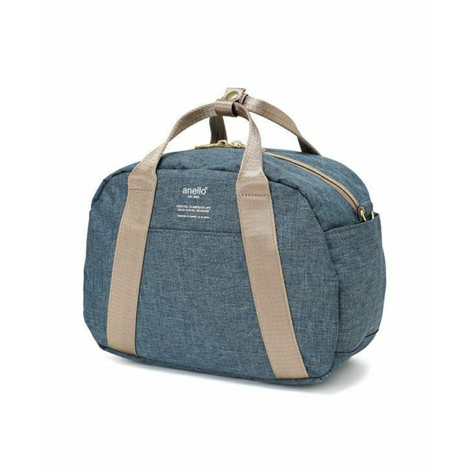 

Anello CHUBBY Mini Boston Bag, B5 Size, Multi-Storage, Denim Blue (ATC1835Z)