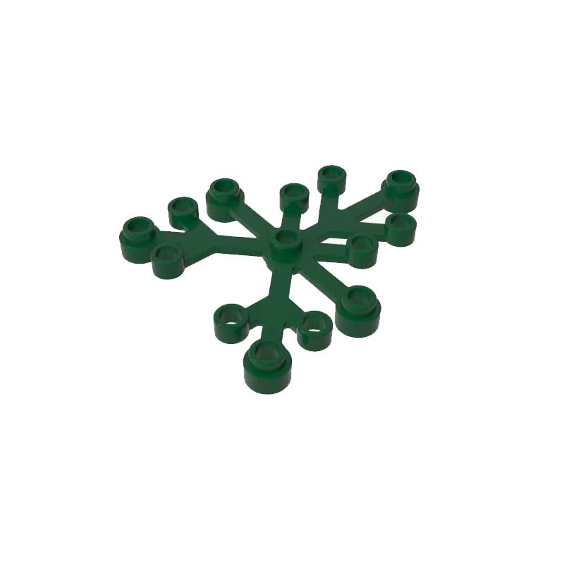 

55pcs MOC compatible 2417 building block parts, basic bricks 6x5, large plant leaves and branches, DIY children s toys, gifts 55pcs