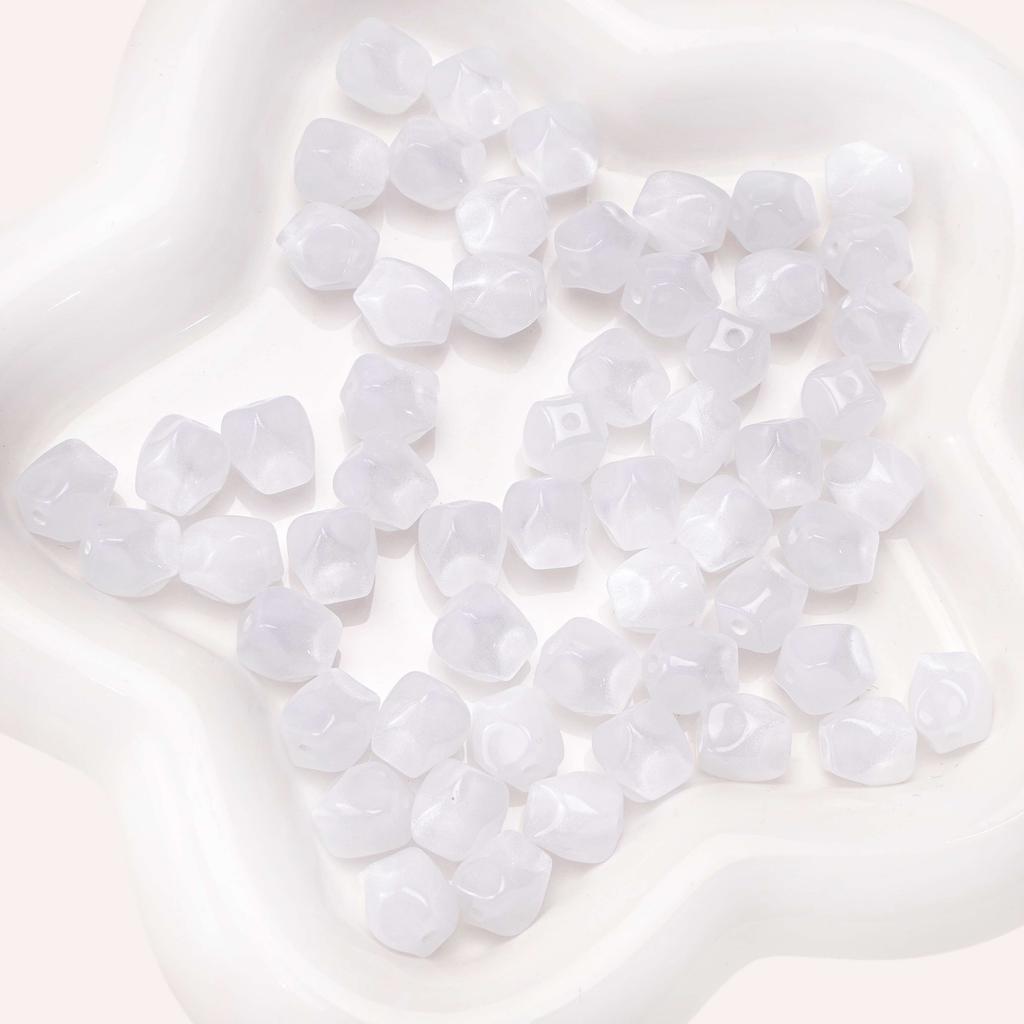 10mm 10Pcs Resin Octagon Beads Imitation Cat Eye Beads DIY Bracelet Necklace Earrings Jewelry Accessories