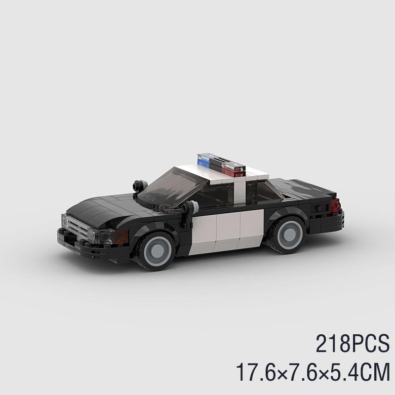 MOC Speed City Car Racer Classic Supercar Building Blocks Brick Racing Super Technique Creative Garage DIY Set Vehicle
