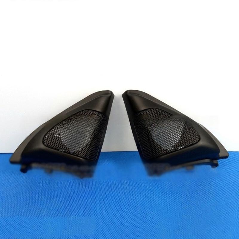 Car Stereo Triangle Speaker Enclosure Cover Panel Trim Frame Mount Suitable for Front Left And Right Door Tweeters 2pcs