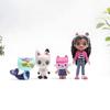 13pcs Gabby Dollhouse Figure Set with Smiling Cat & Mercat, Cartoon Toy Collection for Kids Birthday Gift