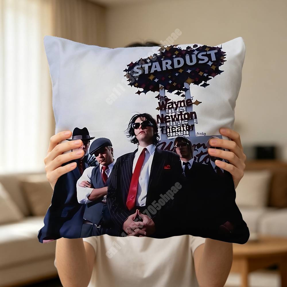 My CChemical RRomance MCR Band Pillow Cover Sofa Couch Cushion Case Creative Workspace Accent Home Decor