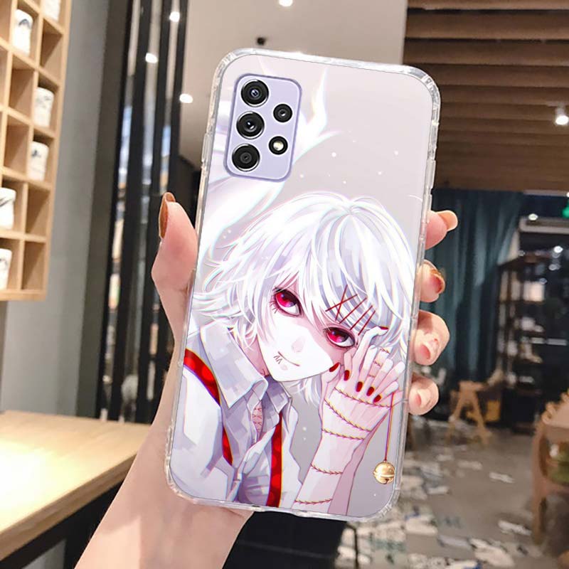 JUUZOU SUZUYA Tokyo Ghouls Phone Case Cover For Samsung Galaxy A13 A14 A15 A16 A17 A53 A54 A55 A56 A33 A34 A35 A36 A23 A24 A25 A
