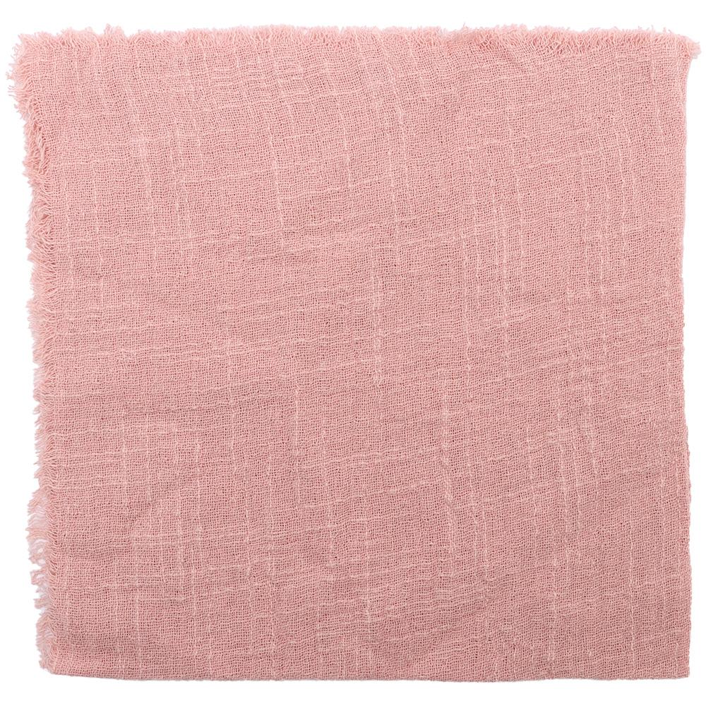 8 Pcs 16.5'' Cotton Linen Tassel Napkin Pink Party Decoration with Tassel Napkins  Table