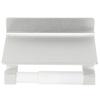 Space Aluminum Wall‑Mounted Roll Paper Rack Toilet Paper Holder with Phone Storage Shelf