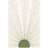 Sage Green Abstract Line Art Canvas Gallery Wall Prints Minimalist Geometric Leaf Face Wall Art Boho Neutral Modern Home Decor
