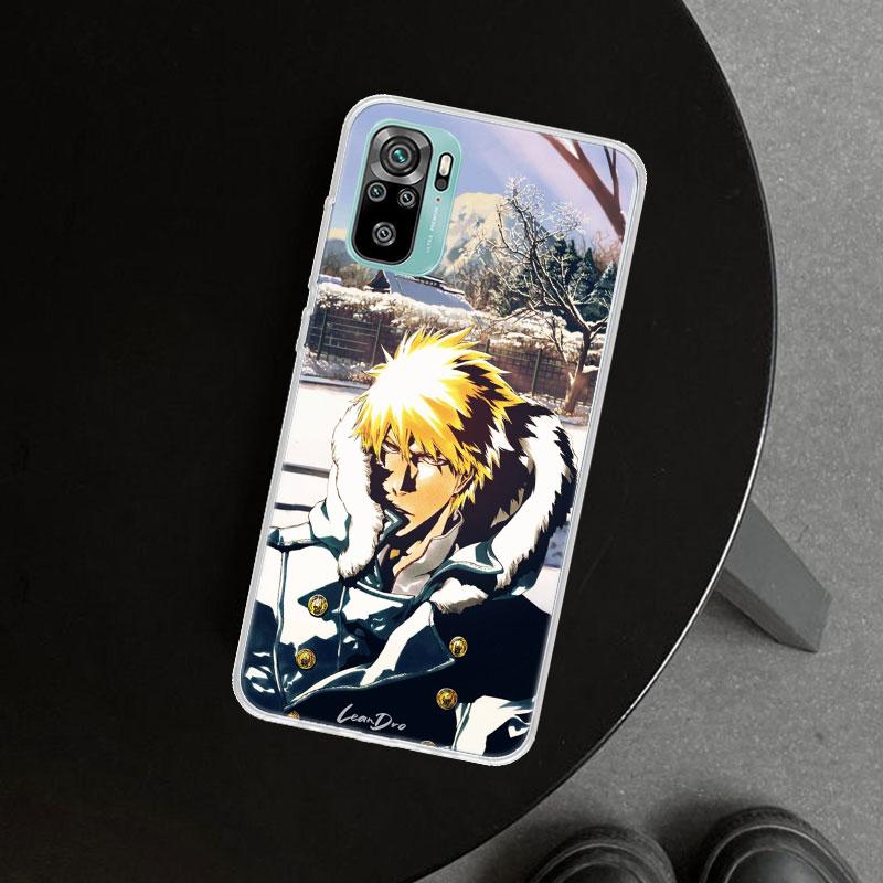 Ichigo Kenpachi Bleach Anime Phone Case Cover for Xiaomi Redmi Note 15 14 13 12 11 Pro Plus 14S 12S 11S 11T 11E 10S 10 Customize