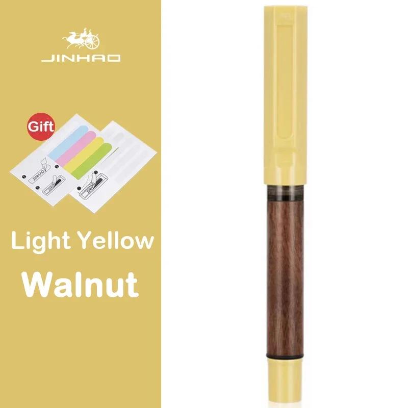 JINHAO 58D Fountain Pen 6 Colors F EF Nib Ink Pen Writing Calligraphy Pen PK HONGDIAN MAJOHN Stationery School Office Supplies