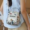 Butterfly Print Large Capacity Travel Backpack for Women