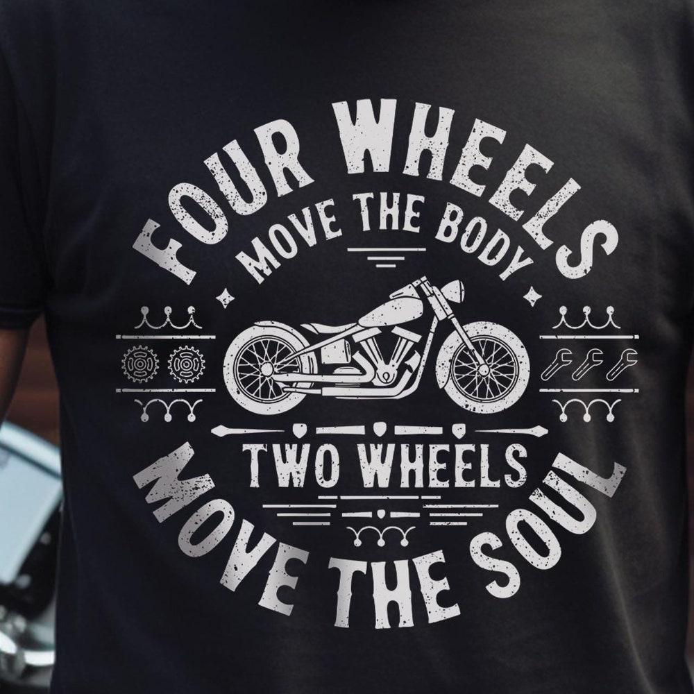 Motorcycle Biker T-Shirt: Funny Comfort Colors Biker Top XXXL