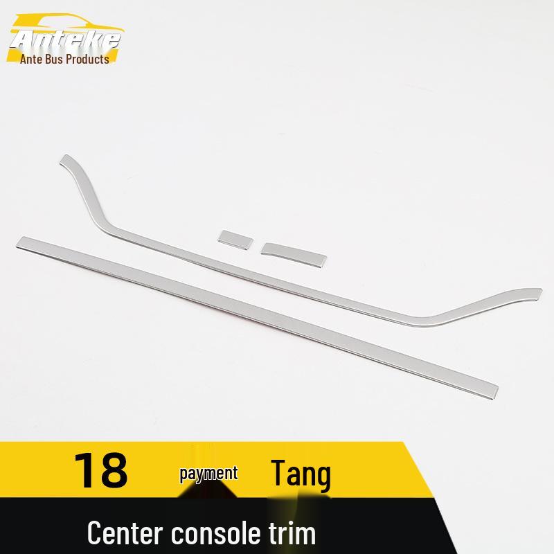 Decorative Sticker Set for Tang Center Console - Gear Shift, Cup Holder Trim for 18 Models