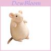 Plush Mouse Stress Relief Toy With Soft Fabric For Kids And Adults