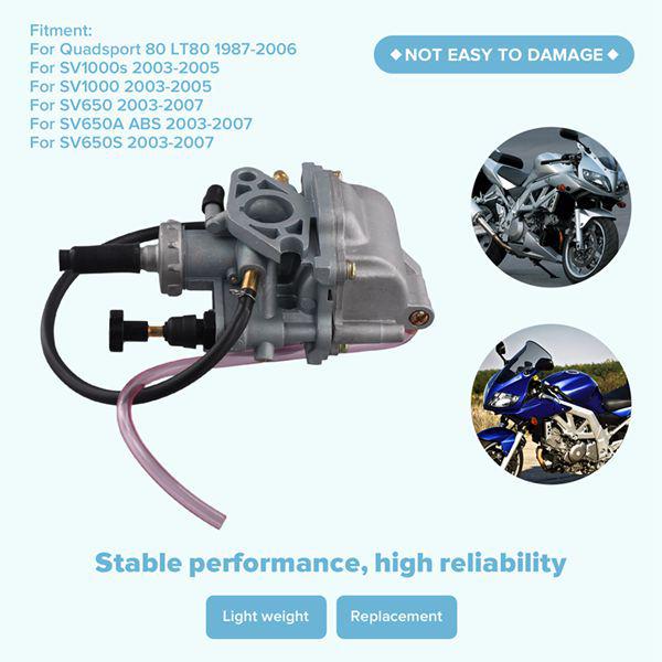Metal 13200-40B10 Carburetor for Suzuki Quattro, 1 Color: As Shown